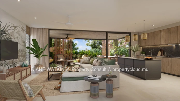 À vendre - Appartement au style industriel dans l'est de l'île Maurice