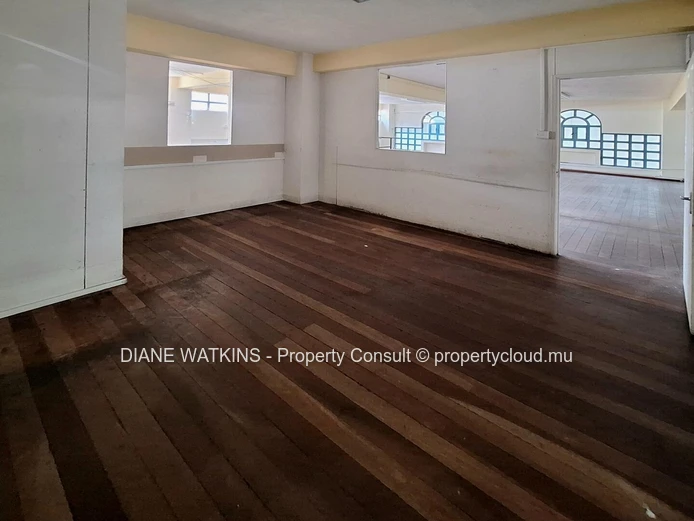 A Vendre - Rez de chaussée et Mezzanine Spacieux à Vendre au Centre de Port-Louis.