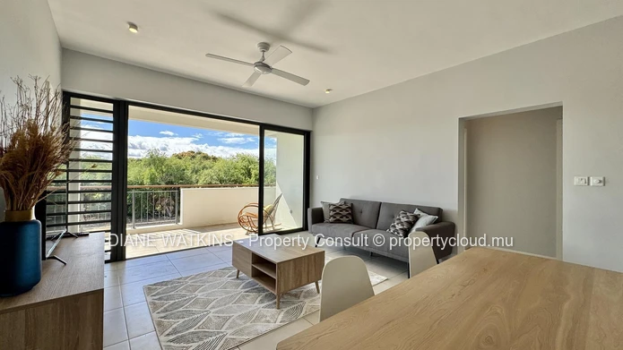 Furnished Apartment for Rent in Cascavelle – Balcony, Pool & Smart City Living