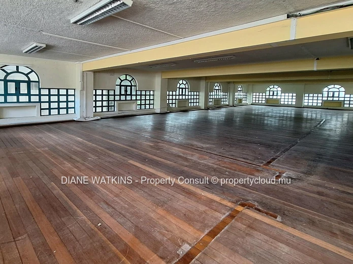A Vendre - Rez de chaussée et Mezzanine Spacieux à Vendre au Centre de Port-Louis.