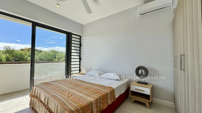 Furnished Apartment for Rent in Cascavelle – Balcony, Pool & Smart City Living