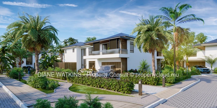 Villa de Standing sur Plan à Flic en Flac