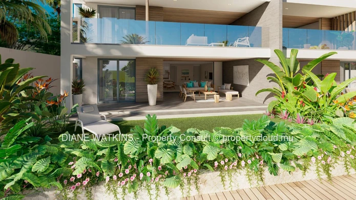 Appartement 3 Chambres au premier étage avec vue Mer à Tamarin