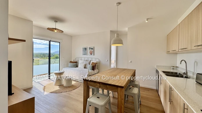 Investissement clé en main à Tamarin, appartement moderne avec vue panoramique
