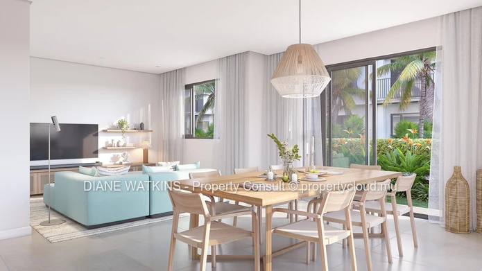 Hermitage Beach Apartments à vendre à Poste Lafayette - VUE JARDIN PLUS - 2eme Etage