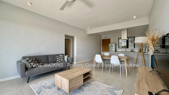 Furnished Apartment for Rent in Cascavelle – Balcony, Pool & Smart City Living