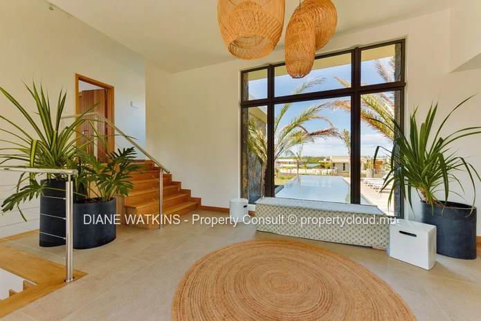 À Vendre - Élégante Villa de 4 Chambres Avec Vue Sur l'Océan à Anahita