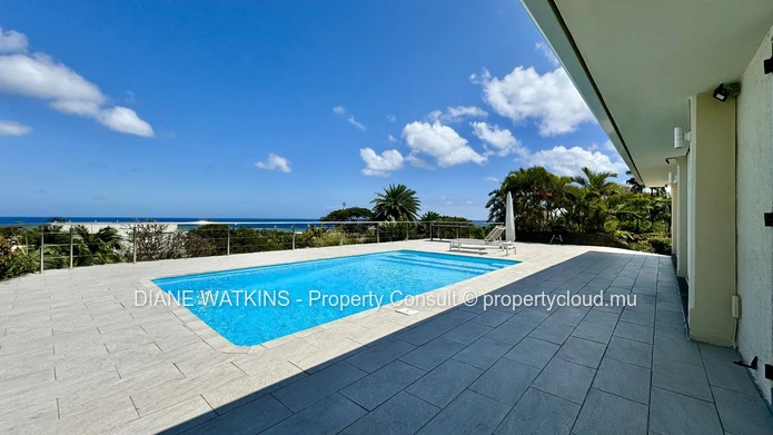 For Sale - Furnished Home with Sea View in Black River 