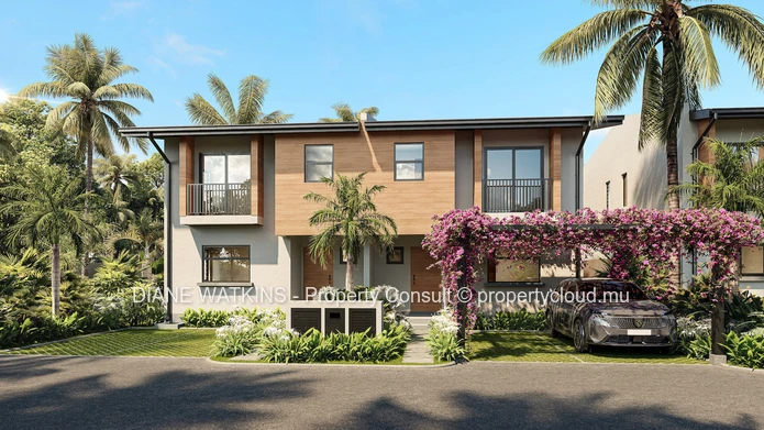 A vendre - Townhouse de 4 chambres avec Jardin dans le Smart City de Cascavelle