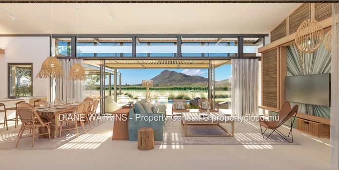 À vendre – Élégante villa avec vue mer dans un prestigieux domaine avec golf