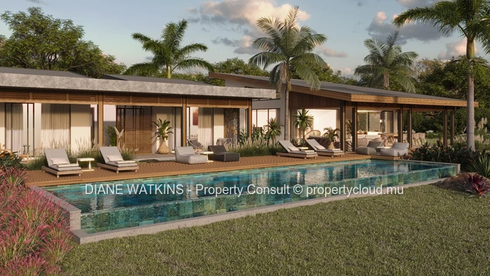 À Vendre - Villa Eco Spacieux dans un Domaine de Luxe à Tamarin