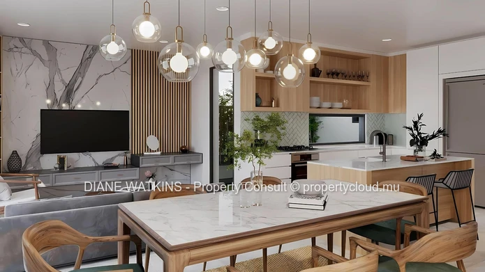À Vendre – Townhouse Contemporain au Cœur d’une Smart City à Flic en Flac