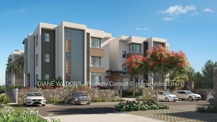 Hermitage Beach Apartments à vendre à Poste Lafayette - VUE JARDIN - Rez-de-chaussée