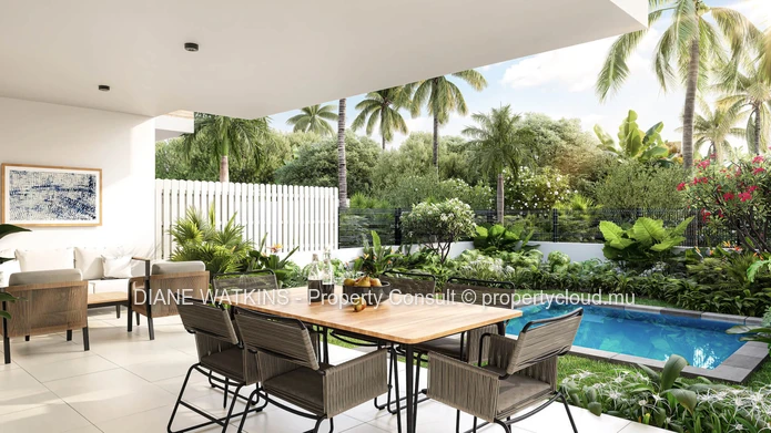 A vendre - Townhouse de 4 chambres avec Jardin dans le Smart City de Cascavelle