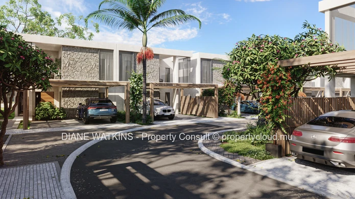 À Vendre – Townhouse Contemporain au Cœur d’une Smart City à Flic en Flac