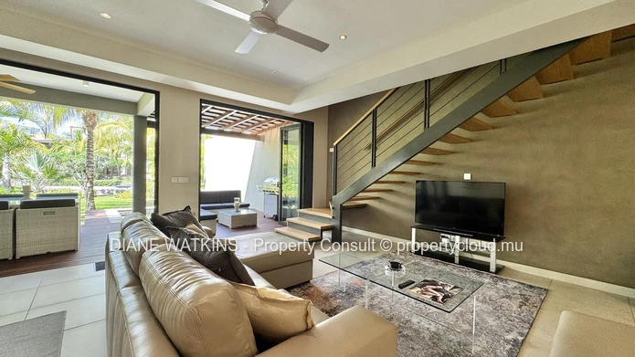 Refined 3-Bedroom Duplex with Private Pool in Black River