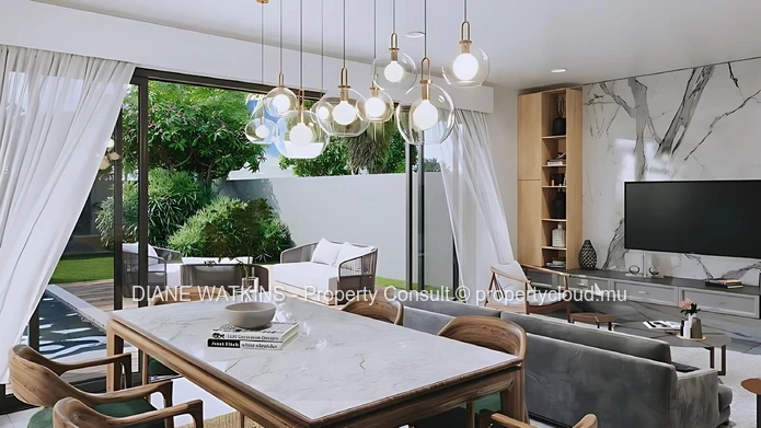 À Vendre – Townhouse Contemporain au Cœur d’une Smart City à Flic en Flac