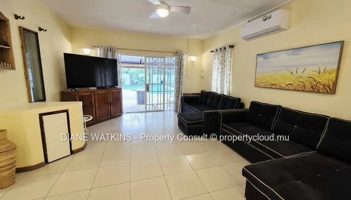 Maison Meublée de 3 Chambres à Vendre près de Blue Bay, Île Maurice – Piscine, Jardin Tropical et Opportunité d’Inves...