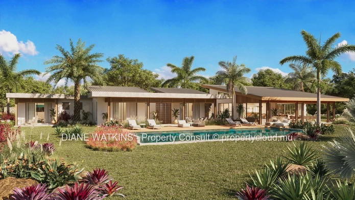 À Vendre - Villa Eco Spacieux dans un Domaine de Luxe à Tamarin