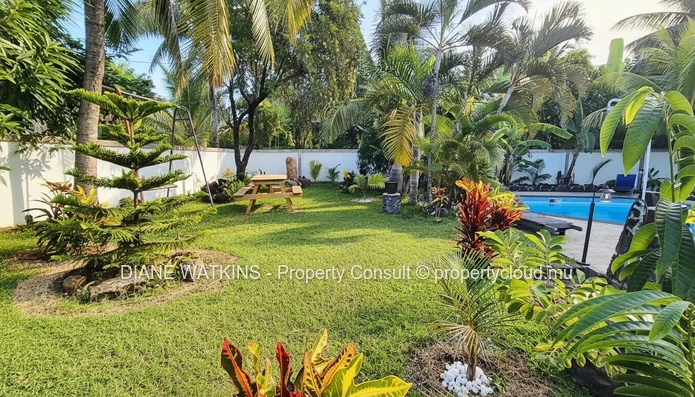 Maison Meublée de 3 Chambres à Vendre près de Blue Bay, Île Maurice – Piscine, Jardin Tropical et Opportunité d’Inves...